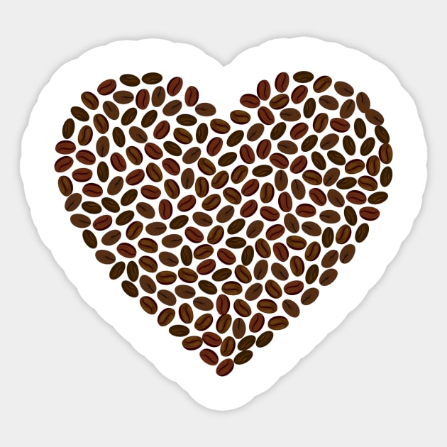 Coffee Heart Sticker by Winterplay